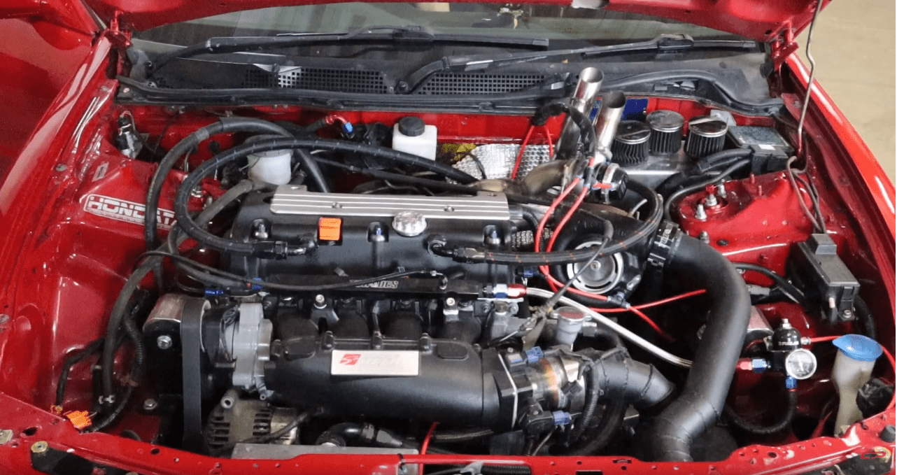 Video: K20 swap Integra DC2 Type R